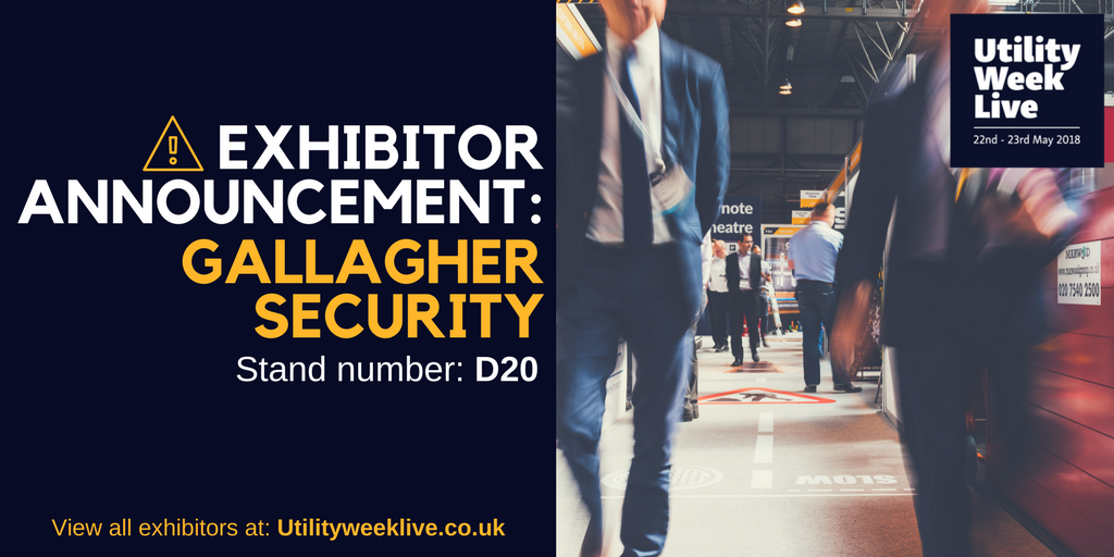 UtilityWeekLive's tweet photo. ⚠️ Welcome to #UWL18 @GallagherSecure ⚠️ Discover more at: https://t.co/Mu0A6N57fT #utilities #saferpeople #betterbusiness #exhibitor https://t.co/MDCPMZoP5E