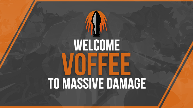MassiveDamageGG's tweet photo. Today we welcome Voffee (@KarolDeja ) to the #MassiveDamage lineup! https://t.co/ksmaTIHT86