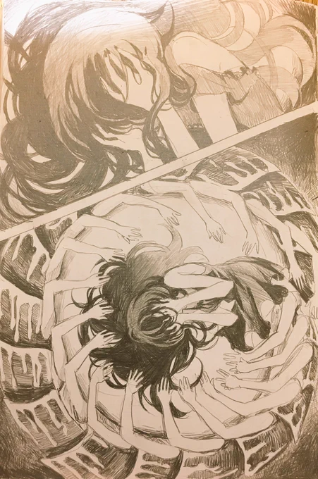 黒鬼のつづき亀さんのようなスピードですが一応描いてます
年内に一回更新できるといな.... 
