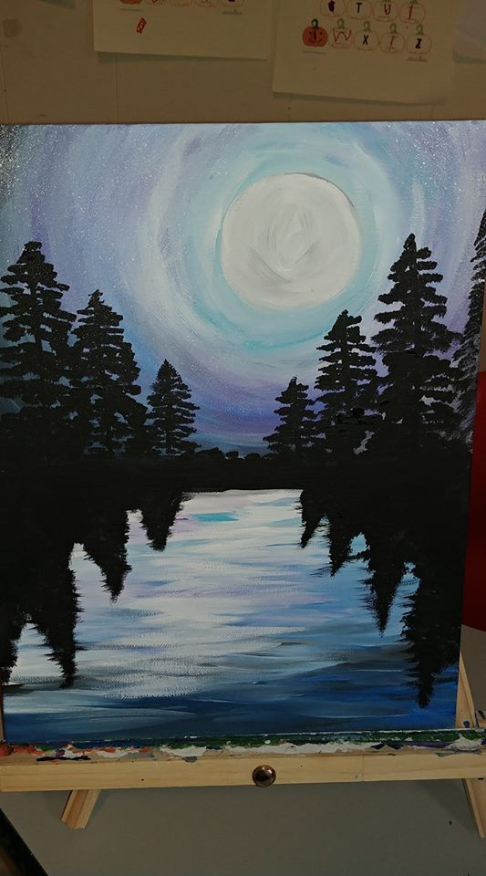SFMS_PTO's tweet photo. PAINT AND TAKE November 9. Painting below. Register by 11/3 with Mrs. Hubbard in office. Cost is $15. #SFCSDPROUD https://t.co/E1wO8SlcNv