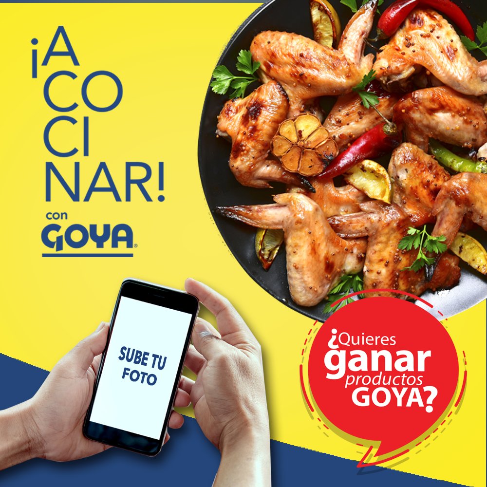 GOYASD's tweet photo. Es sencillo ganar con #Goya. En 3 sencillos pasos puedes llevarte fabulosos productos. Vísita nuestro IG https://t.co/ZwO9BXvZaR https://t.co/NDz10ul9Py