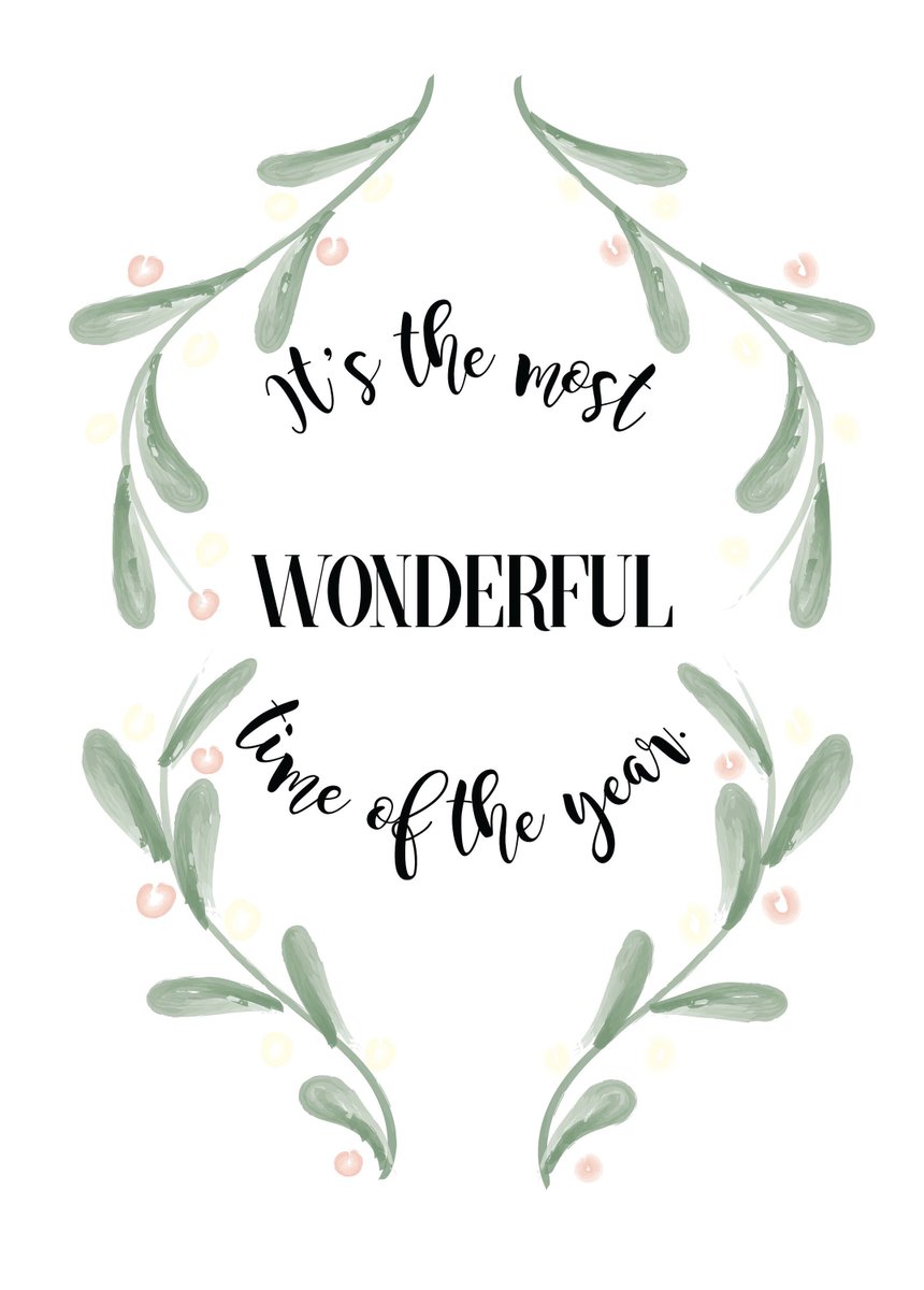 JessicaHughesB's tweet photo. You can now purchase our #ItsTheMostWonderfulTime print🎄☃️
#etsy #art #print #digital #white #christmas #christmasdecoration #christmasprint https://t.co/T3J3Eswt5l