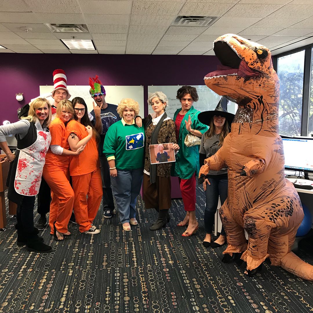 gofishtourism's tweet photo. The DE team had a great Halloween yesterday! Can you guess who everyone is? ๐๐ธ๏ธ#Digibunch #Devagabonding https://t.co/gR4edSyfgB