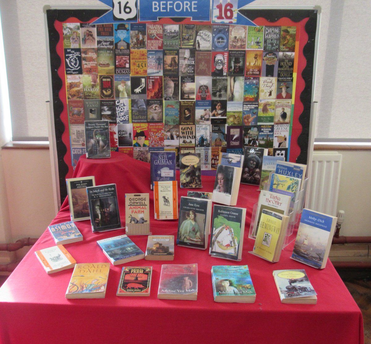 destaffordreads's tweet photo. Calling all readers! Don't forget to visit the Library to book out a new classic this week! #16before16 #destaffordreads #lovereading https://t.co/HUbyctxvPv