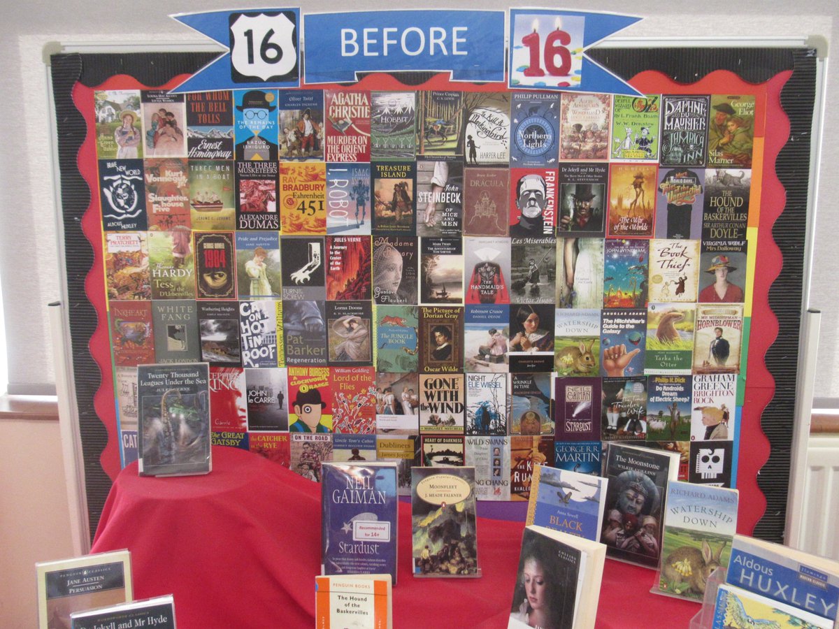 destaffordreads's tweet photo. Calling all readers! Don't forget to visit the Library to book out a new classic this week! #16before16 #destaffordreads #lovereading https://t.co/HUbyctxvPv