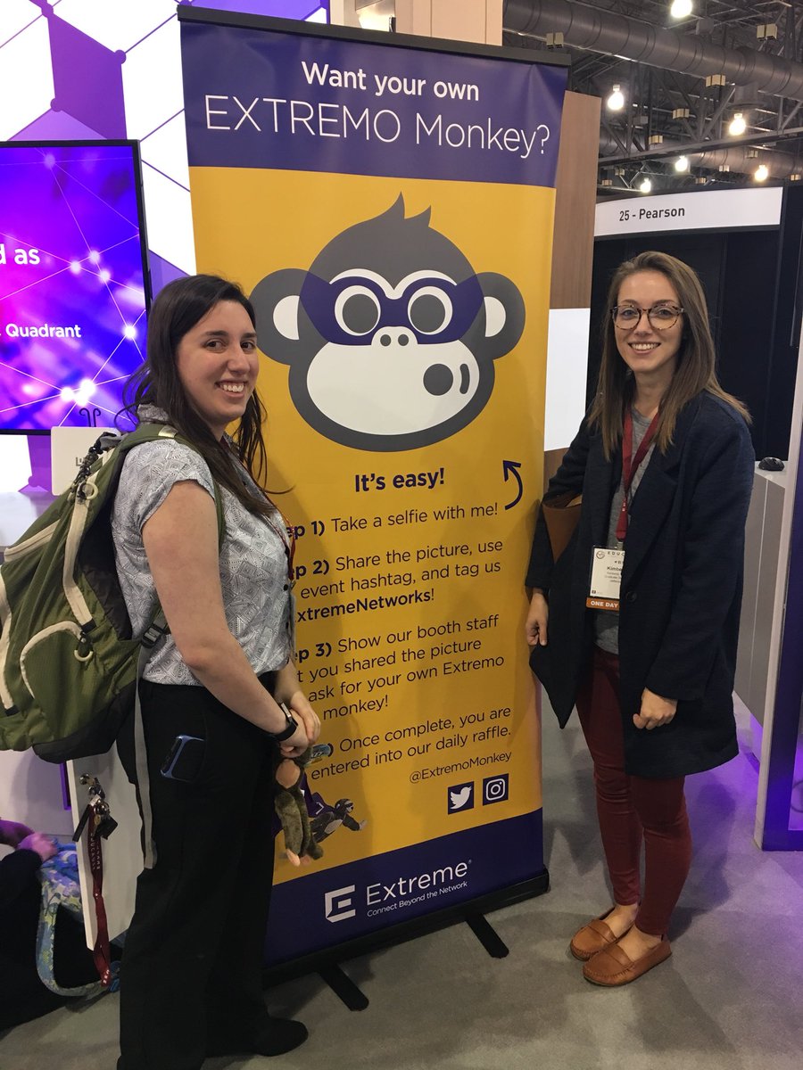 kim_plausible's tweet photo. @ExtremeNetworks #educause https://t.co/7HI7EzBTte