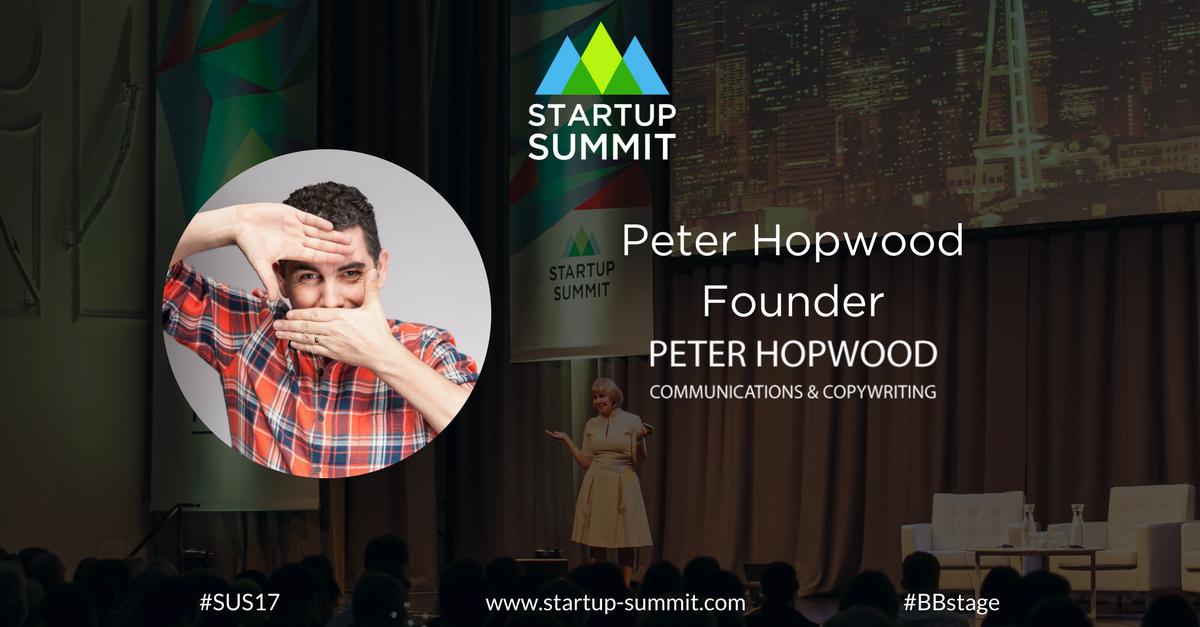 FutureXGlobal's tweet photo. The stage is so good Peter Hopwood is back for more.Give him a big cheer! #sus17 #startupsin2017 #BBstage @HopwoodMedia https://t.co/c7wGSuvqzp