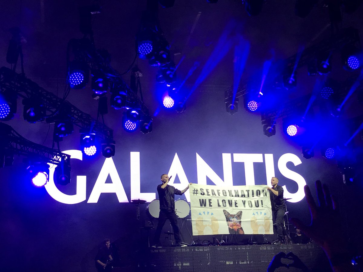 Sal_J2's tweet photo. @wearegalantis you guys made this weekend one for the Books! Thank you so much We Love you! #SEAFOXNATION #VoodooFest2017 https://t.co/RKPKwlbbs4