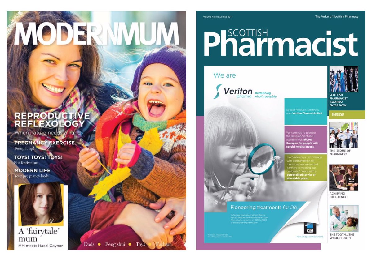 ProfilePub19's tweet photo. It has been a busy time for #ProfilePublishing - @mm_mag &amp; @ScotPharm latest issues back from print! #Publishing #Magazines https://t.co/X9QkNEx5MU