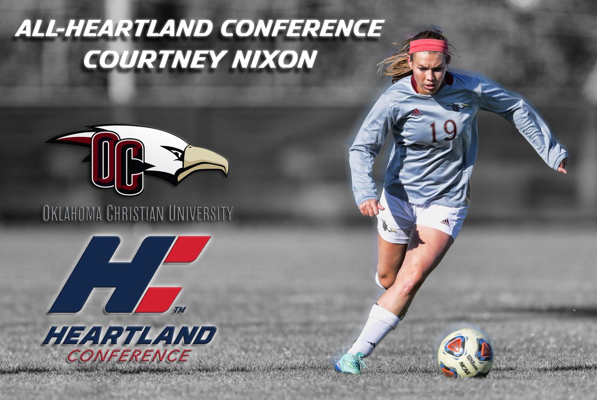 OCEagles's tweet image. Congrats to @cpnixon5 on being named to the All-Heartland Conference list, representing @OCEagles_WSOC! Well-deserved! #EaglesFlyTogether
