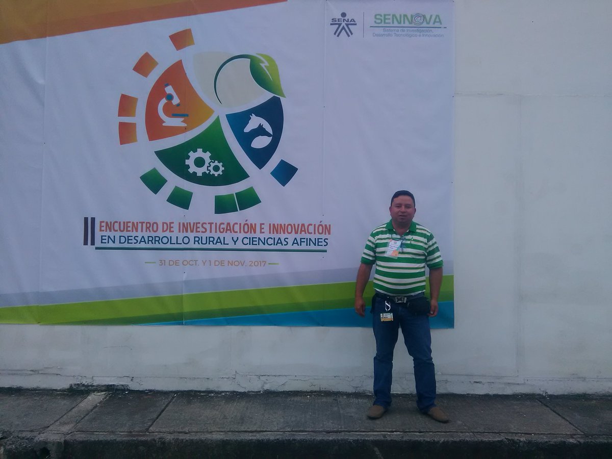 oscarandresnar2's tweet photo. En ponencia del proyecto SENNOVA de Acuponia en el segundo encuentro de investigación e innovación en desarrollo rural y ciencias afines https://t.co/y6zpgQu5eX