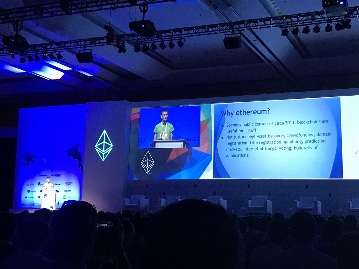 e11io's tweet photo. The #ExperimentalTeam at #Devcon3 - @VitalikButerin’s Ethereum in 25 minutes! https://t.co/lfqenoXm1n