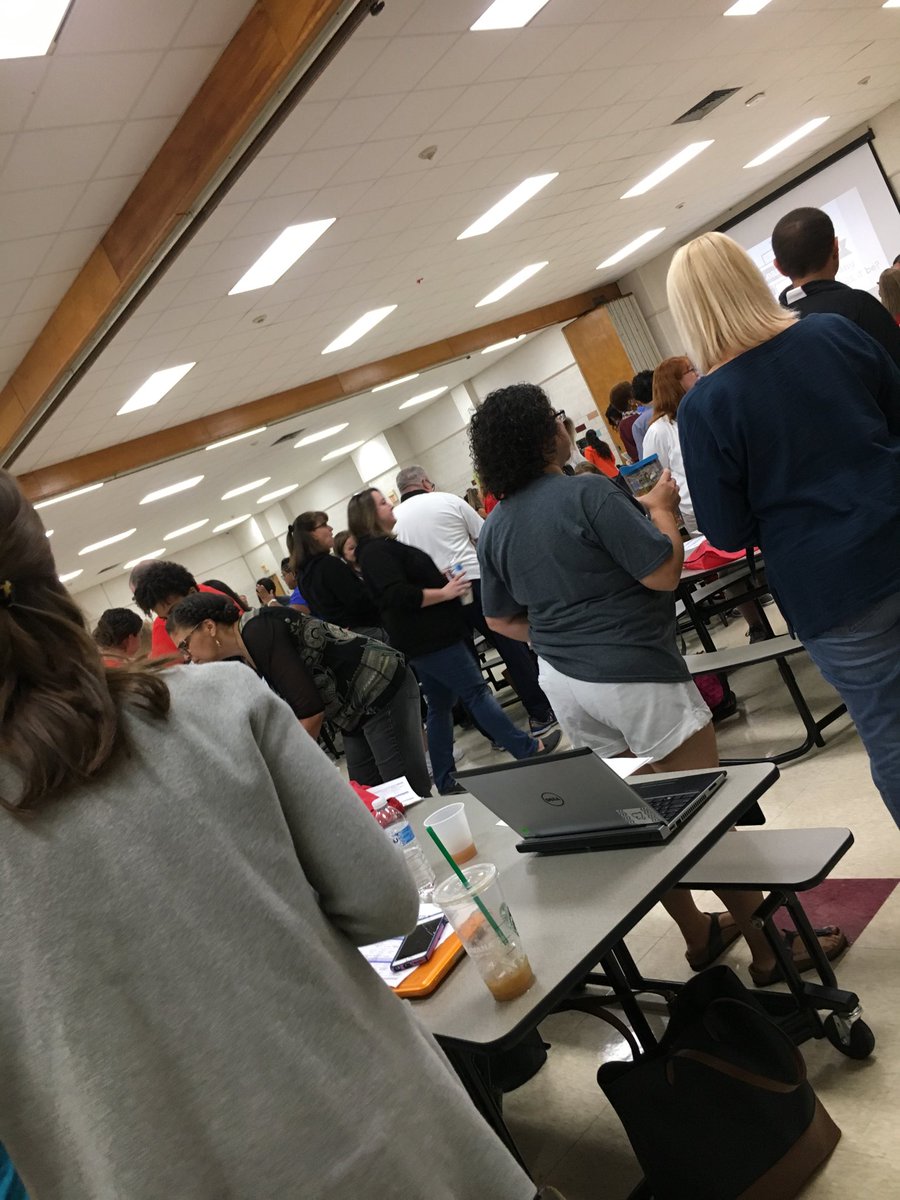 Sharing with new friends! #TECHCSD