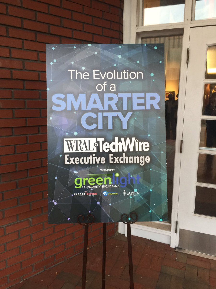JJCB_Amato's tweet photo. The path from isolation to connection starts in @WilsonNC says @scrawford. #fiber #connection #courage #ExecExchange @WRALTechWire https://t.co/lxU5dOPhqR