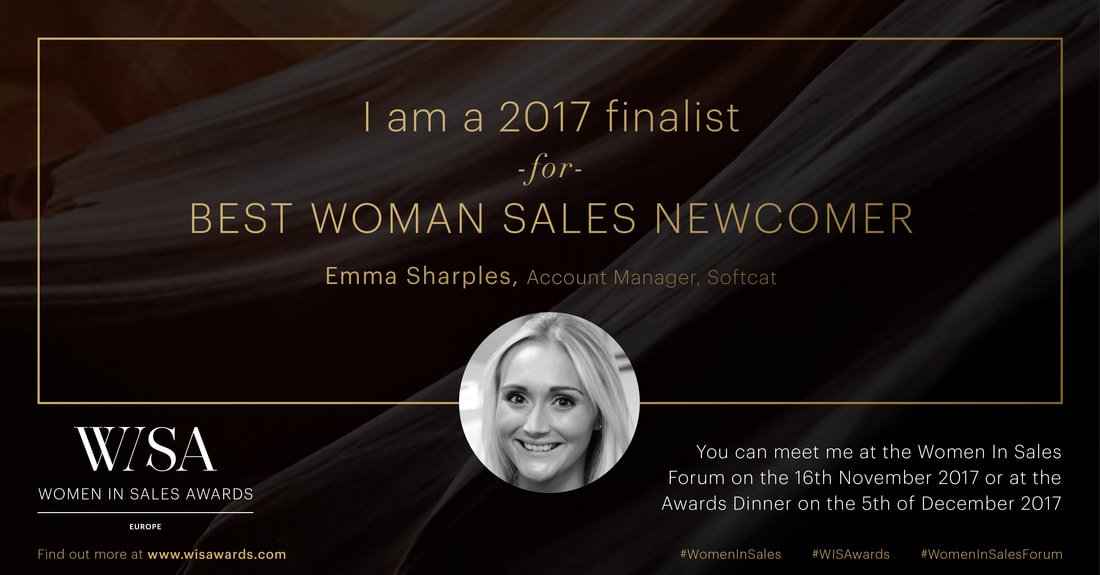 softcat's tweet photo. Woohoo 🎉! Three members of our sales team are Women In Sales Awards 2017 finalists @WISAwards #womeninsales #lovesoftcat #teamsoftcat https://t.co/BL2gEMJevC