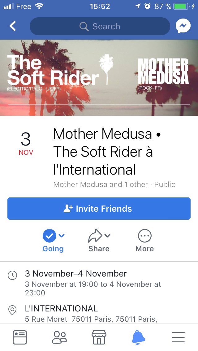 MotherMedus4's tweet photo. DATE SURPRISE, Vendredi à l’international a 21h, Free. Ce sera INTENSE
https://t.co/dis3BKTSbE
#grunge #garage #femalevocalist  #freeconcert https://t.co/uZ2J6OaINz