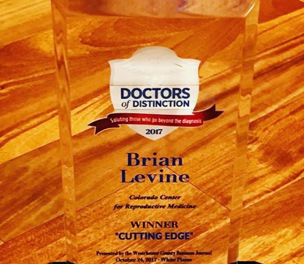 <a href="/CCRM_NY/">CCRM New York</a> is proud!  <a href="/DrBrianLevine/">Brian A. Levine</a>  awarded #Doctor of #Distinction #Westchester County for #groundbreaking #research #ttc #infertility