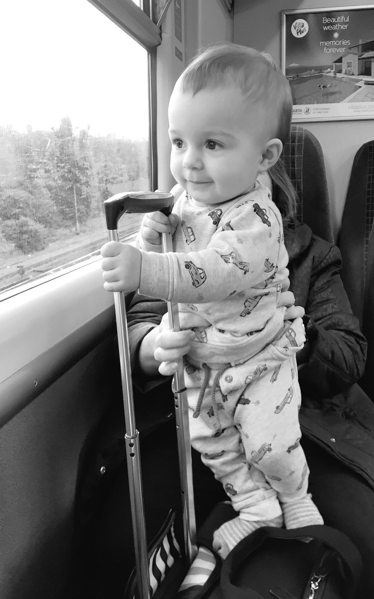 Thank you to the staff @tfl and <a href="/northernline/">Not the Northern Line</a> for ur help with Alfie’s luggage- he doesn’t travel light!#eustonstation