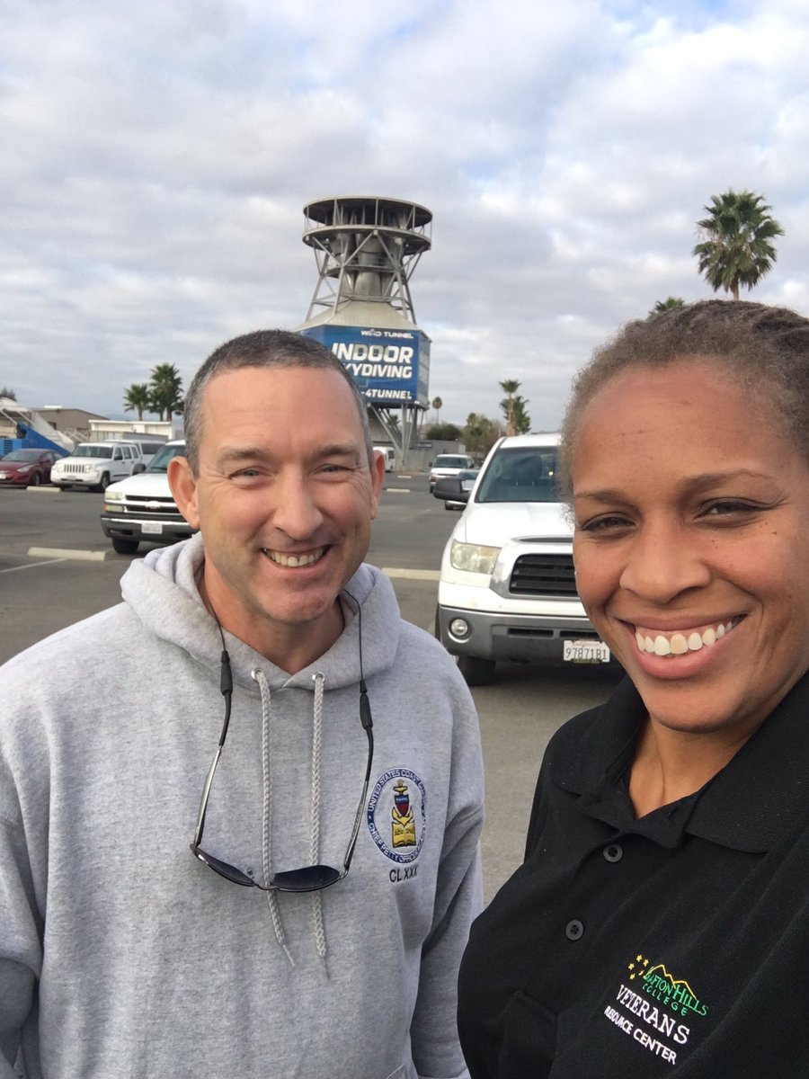 CHCVeteransSvc's tweet photo. @MyCraftonHills Faculty Advisor and Chapter President for our @studentvets club are about to embark on a adventure! Thanks @USArmy @ArmyGK https://t.co/xSdorGqzB5