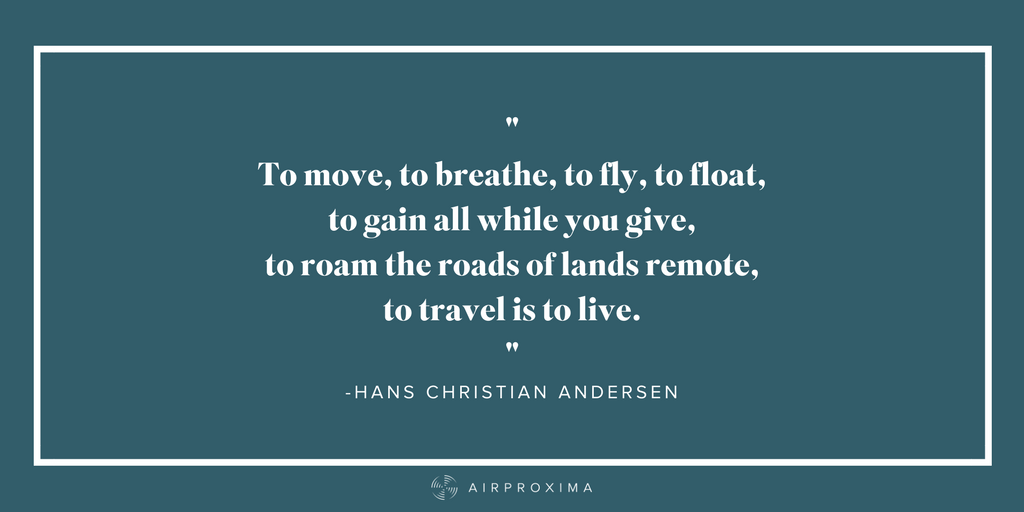 #WednesdayWisdom from 19th Century writer, Hans Christian Andersen