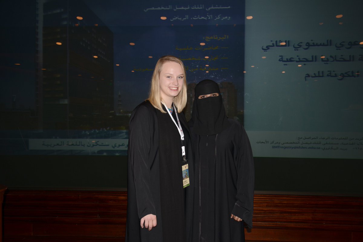 KFSHRC's tweet photo. الفتاة الألمانية دوريس (22 عام) تأتي إلى الرياض وتلتقي لأول مرة بالسعودية بدور (26 عام) بعد أن تبرعت الأولى للثانية بخلايا جذعية قبل 4 أعوام https://t.co/84dYRbHCHJ
