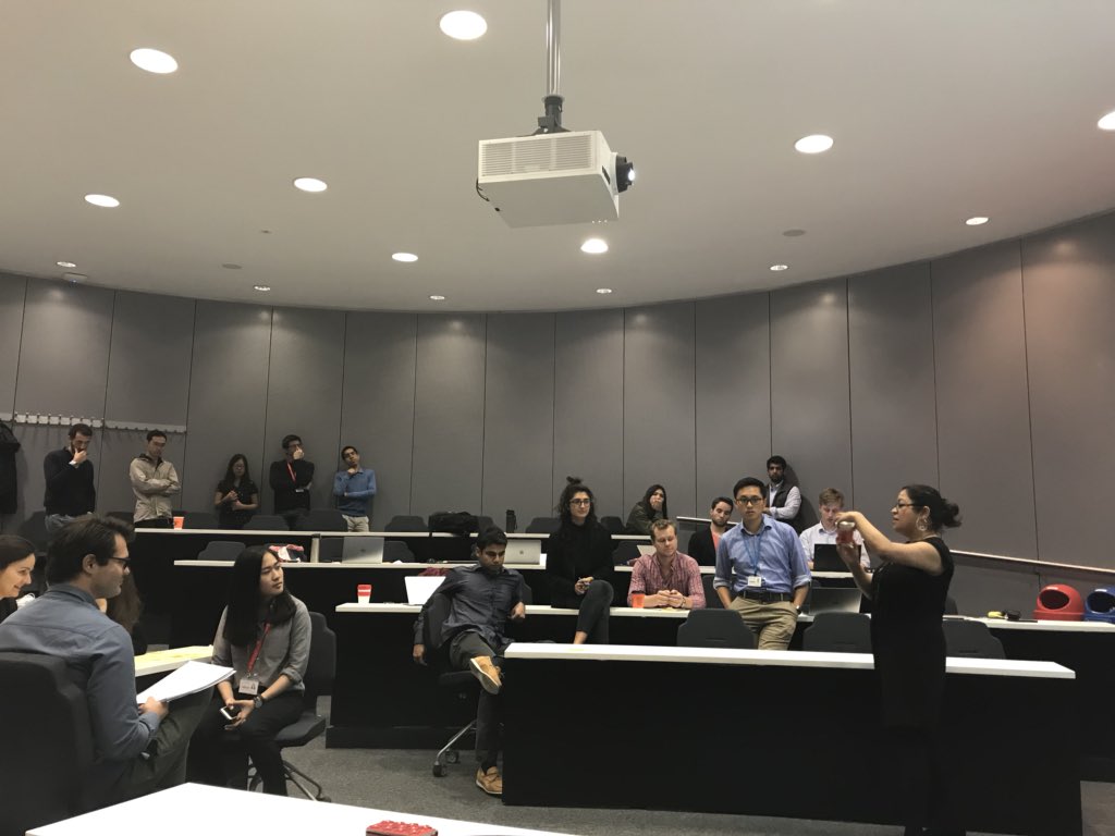 TamaraMedSap's tweet photo. Fun day sharing knowledge and experience delivering training to MBA students @imperialcollege @UKFutures @roomfortea https://t.co/aELXihYOFh