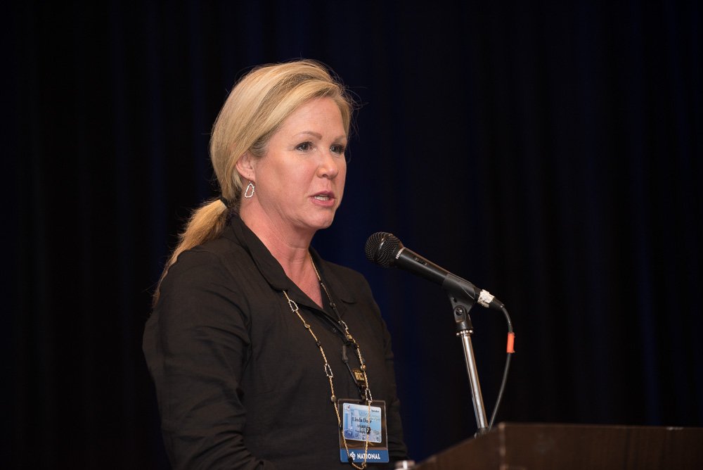 RTAHQ's tweet photo. Linda Darr @ldarrmoves talks DC and what @ASLRRA is doing to influence policy on Capitol Hill. Help out at #RRDAY2018 March 7th #RTA2017 https://t.co/toUbuwZFaA