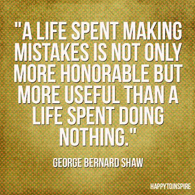coachshellyanne's tweet photo. Mistakes.  We all make them.  The braver you are, the more you make! What did you learn the hard way? https://t.co/Eg1ZbHWfdR