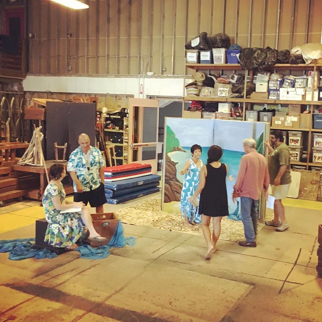 mapamaui's tweet photo. Tour show runthru #thefishermanandhiswife #mapamaui #educationaltheatretour https://t.co/WcPMKxYNVW