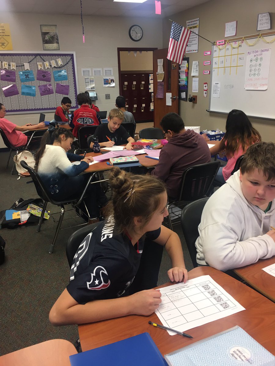 mapstonmath's tweet photo. Loving the stations in Mrs. Platt's classβ€οΈ @mrs_platt_ @bozmanbroncos #bozmangrow2 #ttessgoals https://t.co/Rsclgvs7Gv