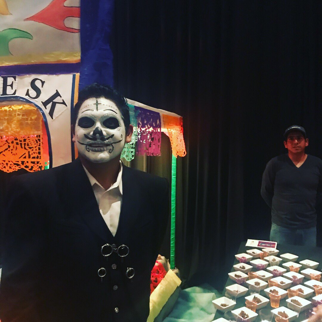 gastongzalez's tweet photo. #gocala F&B roadshow at the #westinsantafe great ‘dia de muertos ofrendas’ with fantastic food :) https://t.co/iK9vr2SzDz
