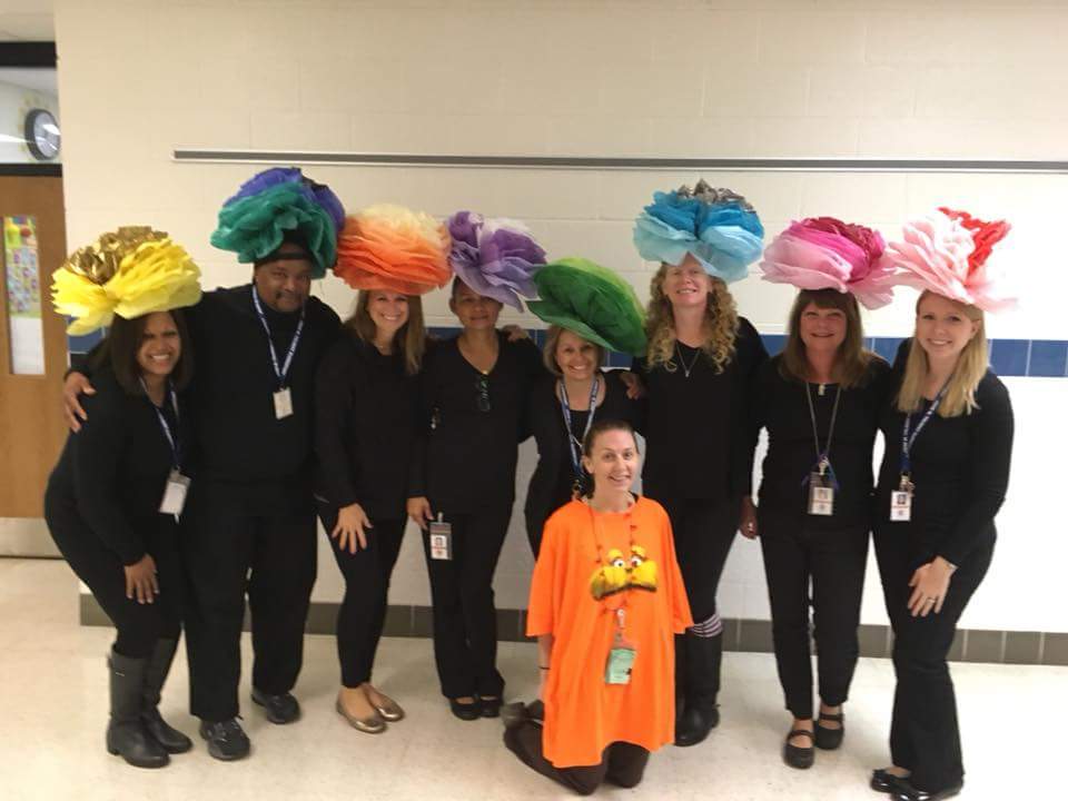The Lorax in the Truffula trees!