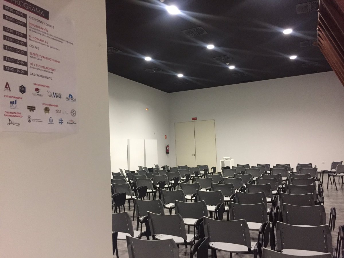 En menos de 12h está sala será ocupada por más de 100 empresarios que disfrutaron de las ponencias de #altoimpacto de #ebcbusinesspoint