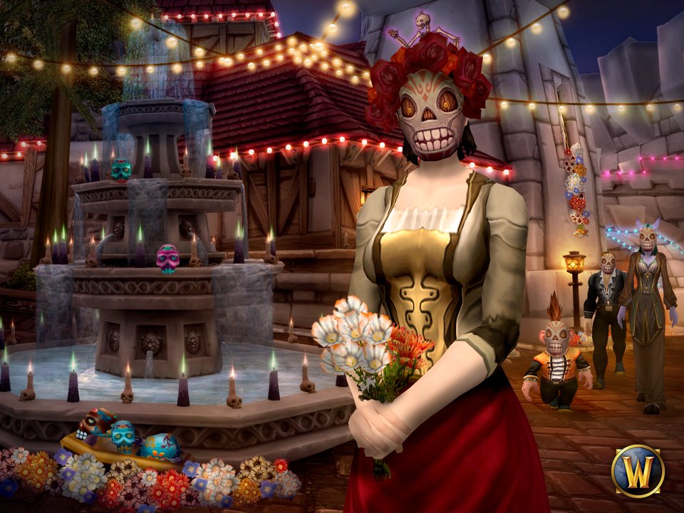 WarcraftLATAM's tweet photo. Camina despacito y la muerte te va alcanzar, camina rapidito y a la fiesta vas a llegar. Así que, ¡hay que festejar! Feliz #DiaDeLosMuertos💀 https://t.co/9O2K3q8O0k