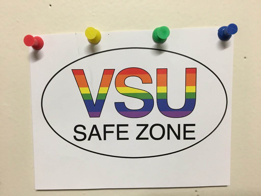 Yeah me!!! I am now a Safe Zone Ally on the campus of VSU!!!