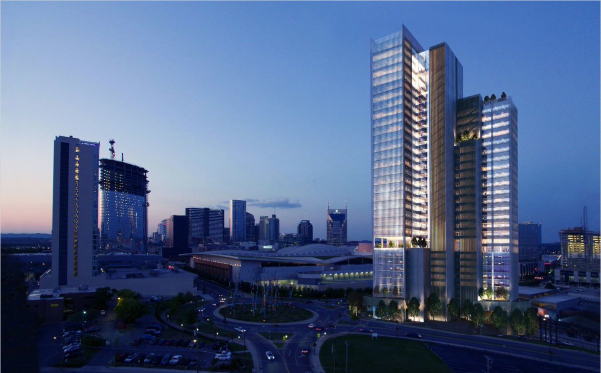 NSHBIZSichko's tweet photo. STAY TUNED -- first images and new details released on office skyscraper in SoBro...story &amp; gallery coming https://t.co/t63wOOWzXS