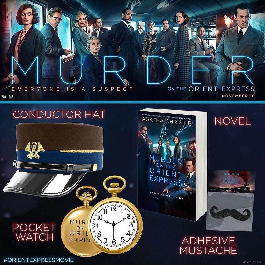 AngelikaFilm_NY's tweet photo. 🚂Want to win this #OrientExpressMovie prize pack? Comment below with #OrientExpressSweepstakes for a chance to win… https://t.co/SKrCKGTgsK https://t.co/xgLBRMzH6e