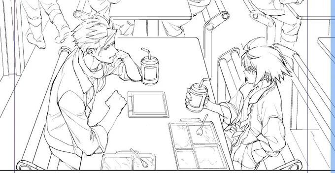 食器の食べあとを描いてると、ああ生きて食事を摂ってるんだなあというのをまざまざと実感して一周回って辛い 