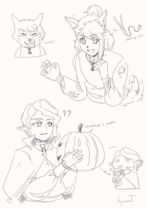 Two of them for Halloween.ヾ(*'∀`*)ノ
#lwa
#LWA_jp #小魔女學園 
#リトルウィッチアカデミア #LittleWitchAcademia 