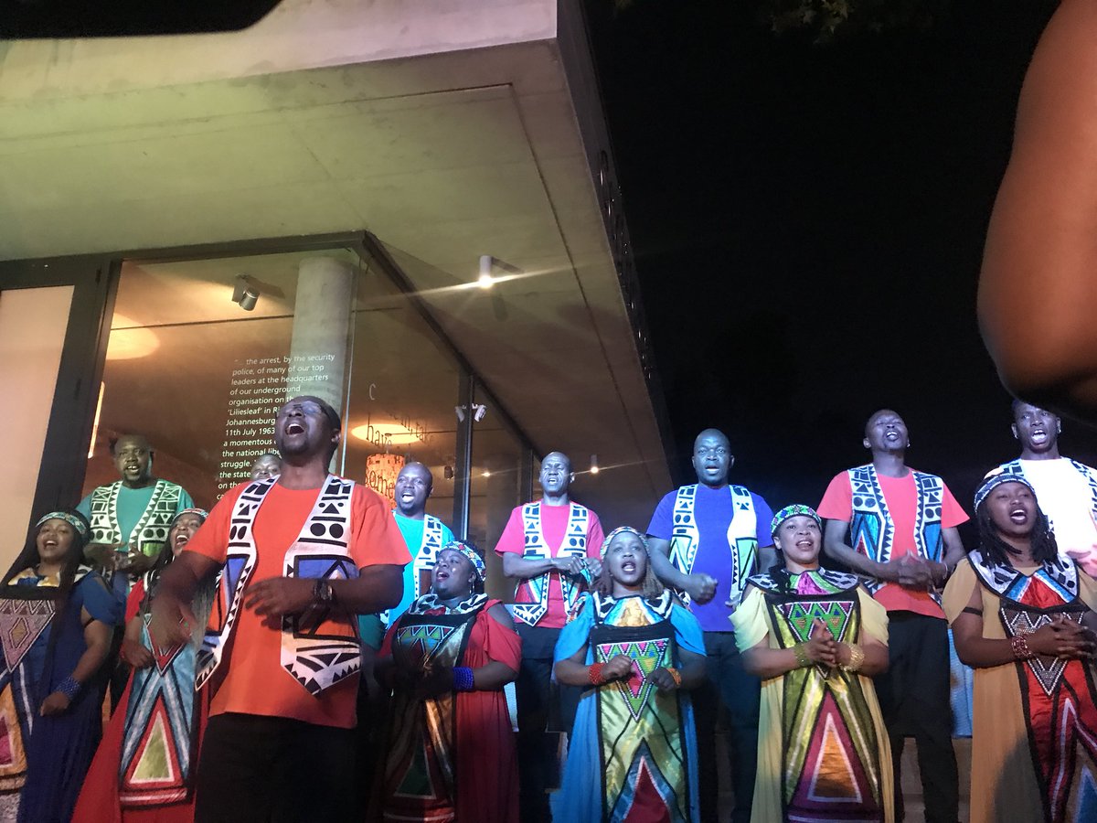 Jessblythe's tweet image. Beautiful moments at the #MadibaSeries screening tonight