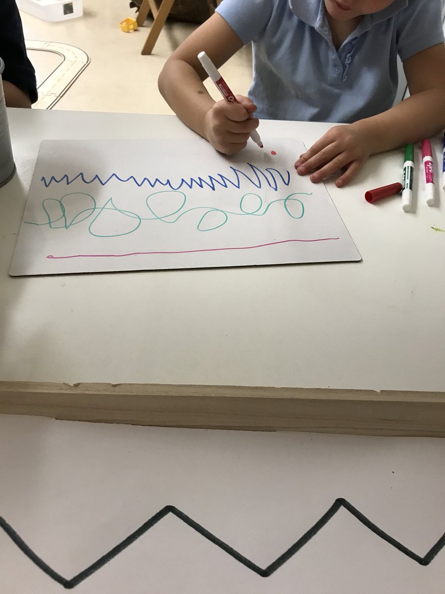 Arcticroom's tweet photo. Exploring Lines.  Straight lines, Zig Zag lines,Squiggly lines... and many more. #KAQtt #tcdsbEY https://t.co/Xv1bUA5zHd