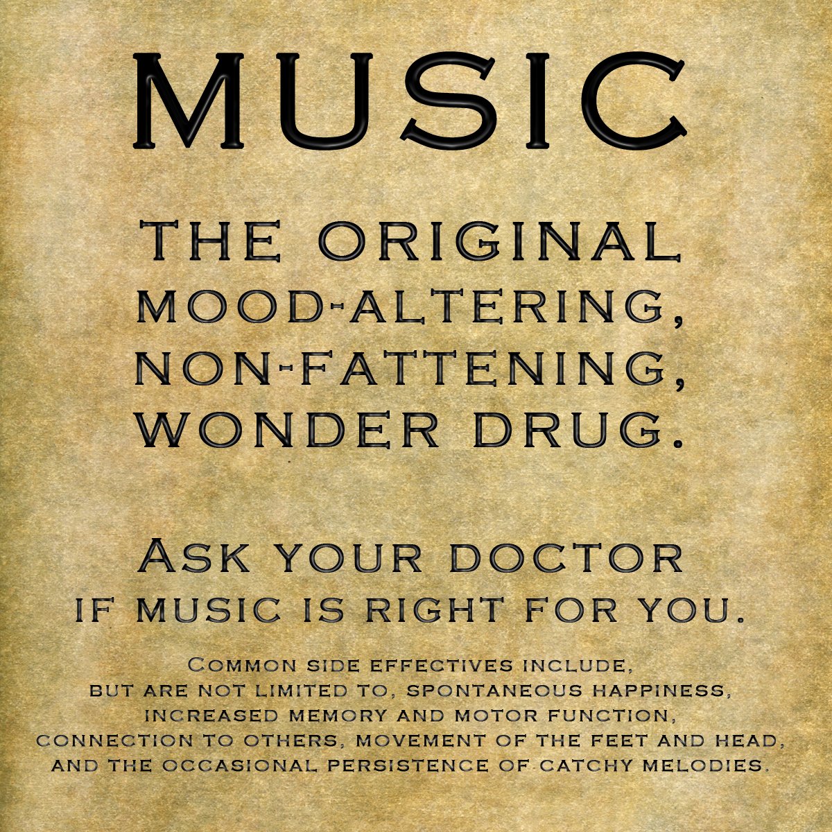 SecretRhythms's tweet image. Music is Drug...

#music #drug #quote