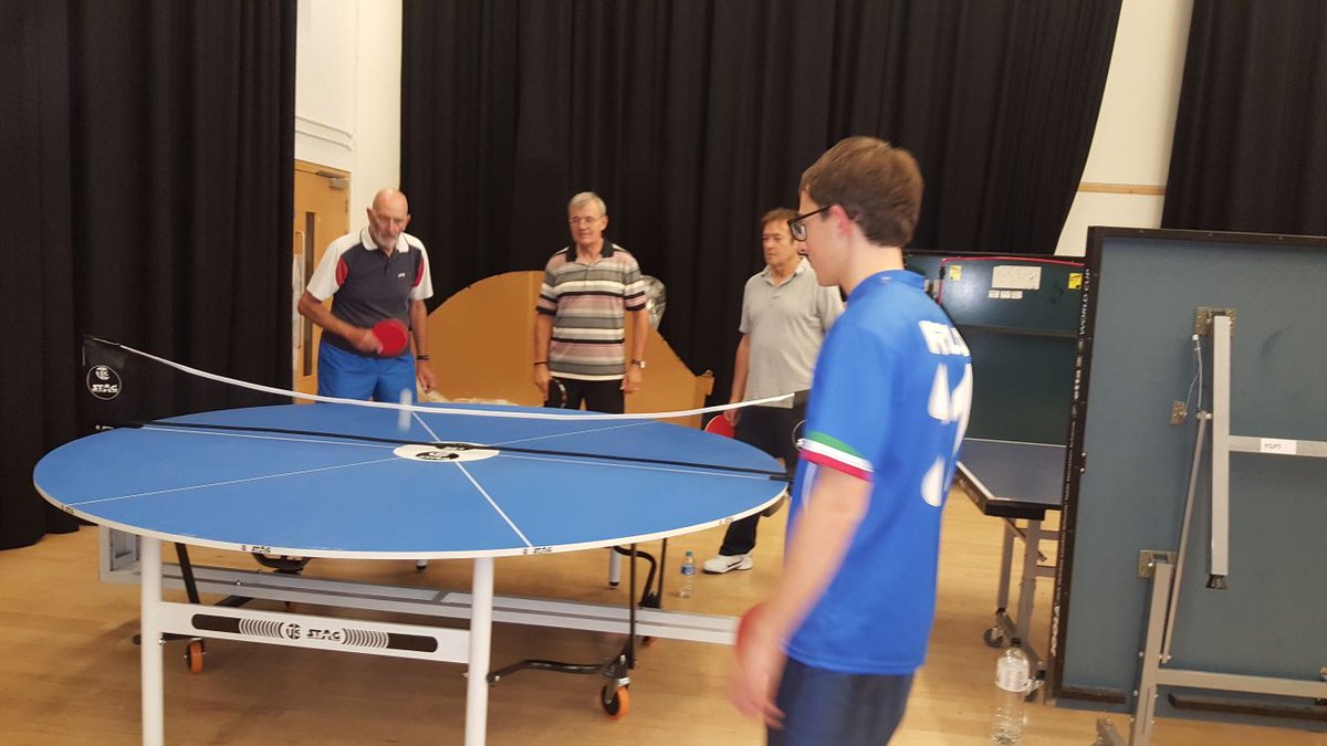 Highbury Table Tennis Club getting into the game of T3 #tabletennis #pingpong #sports