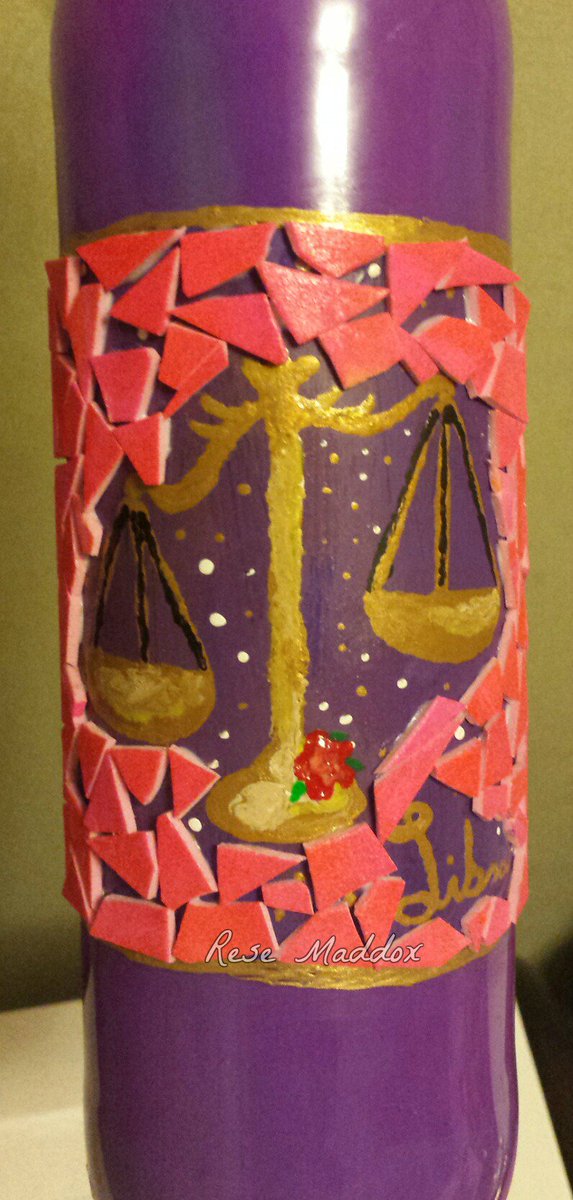 Tileized's tweet photo. Bottle Art 🍹
"Libra Scale" 🎁
A gift for my #mother.
#mosaic #art #tileized #libra #scale #zodiac #birthday #love #pink https://t.co/IGKQpBvugH