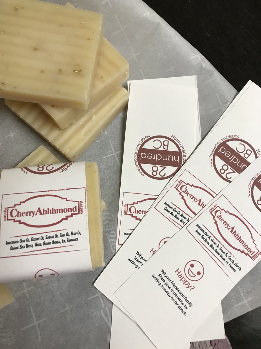 commandmints's tweet image. #homemadesoap Cherry Ahhhmond so many love this soap.