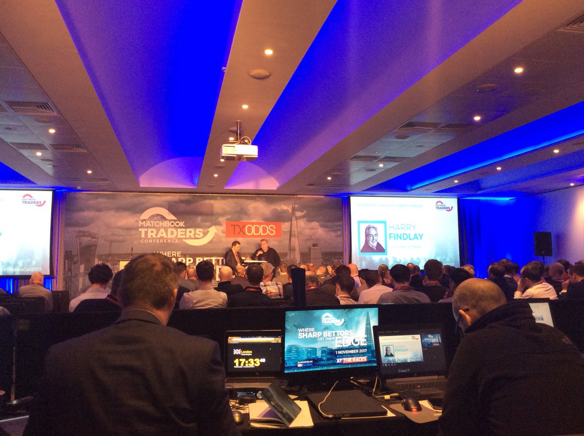 TeamMatchbook's tweet photo. Harry Findlay literally has #traderscon2017 delegates in the palm of his hand regaling tale after tale of his legendary gambling career. https://t.co/aOnNsdBwPg