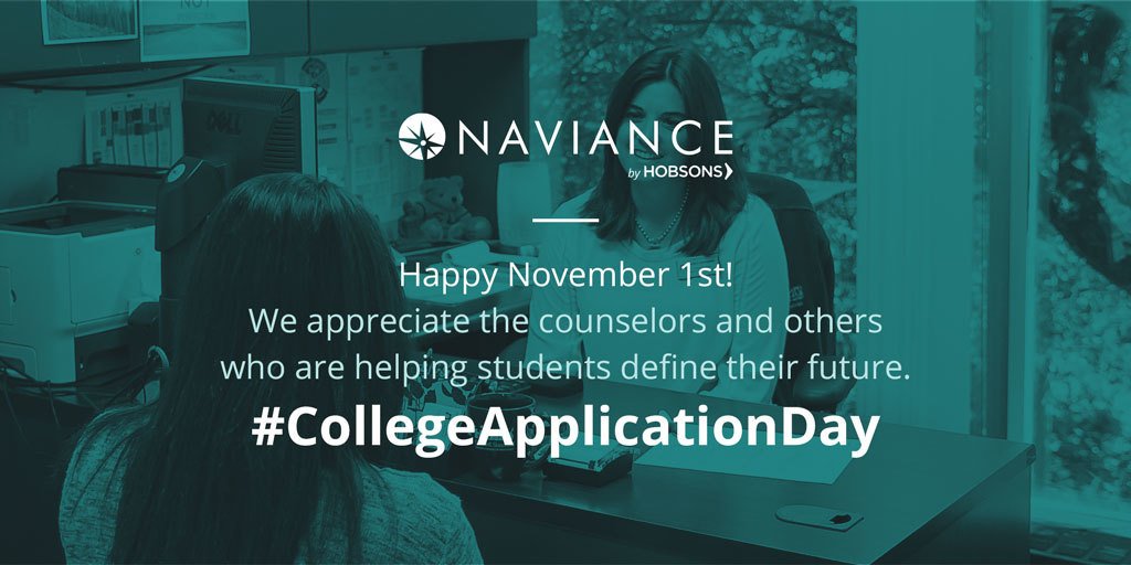 Happy November 1st! #CollegeApplicationDay