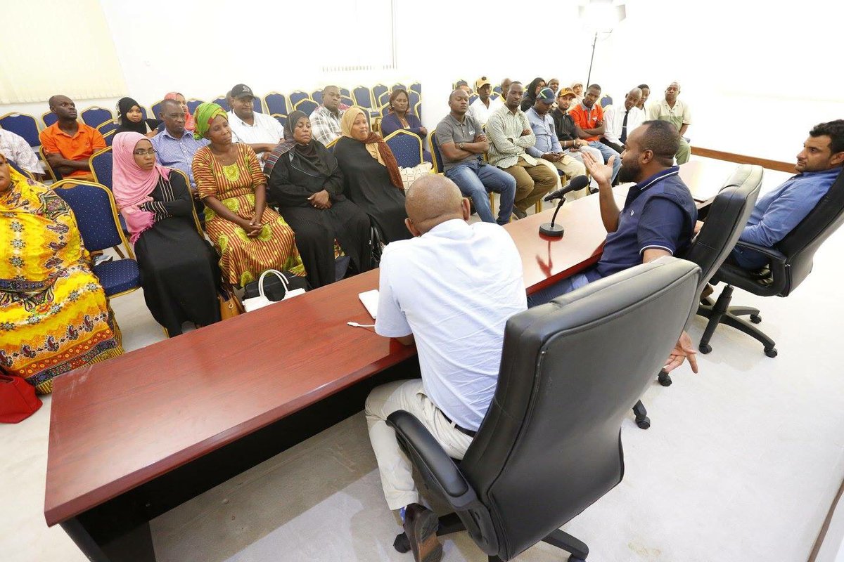 Hosted Members of the County Assembly in my office to foster a smooth working relationship between the executive and legislative arm.