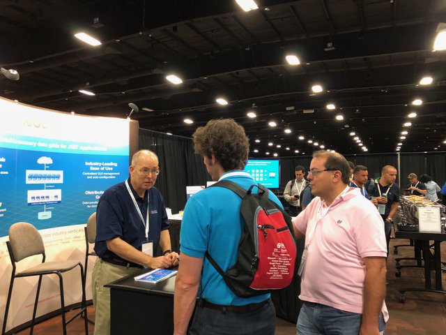 ScaleOut_Inc's tweet image. Having great conversations @DEVintersection! Stop by to chat about ... #DistributedCaching #InMemoryComputing #StreamProcessing #IoT