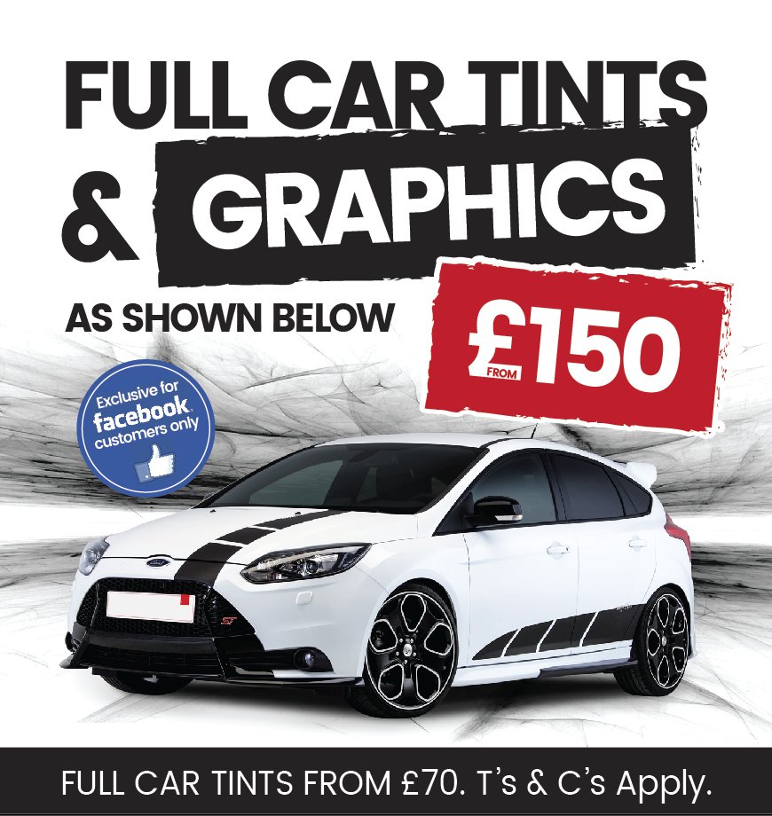 RSCustomsUK's tweet photo. Full Car Tints &amp; Graphics > from £150. 01274 572000 #tints #decals #graphics #supercar #bradford #yorkshire #offer #customize #wrapping #car https://t.co/klvkuDSLjn